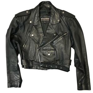 Wilsons Women's Motorcycle Leather Jacket